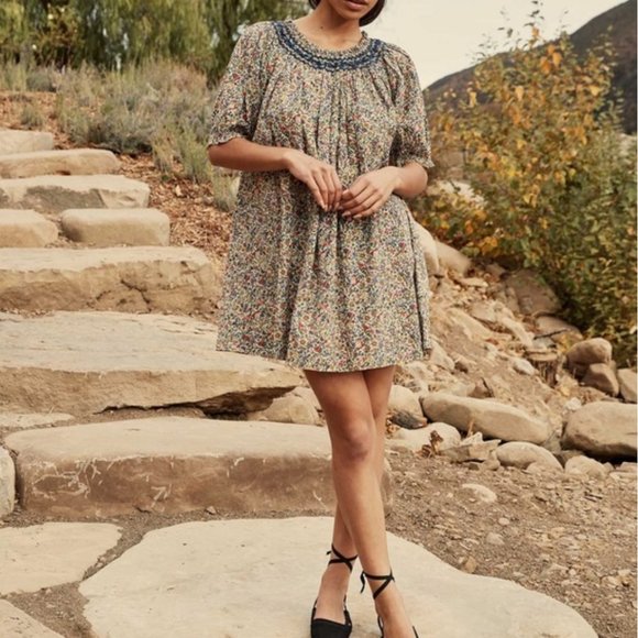 Doen Dresses & Skirts - NWT DOEN ODESSA DRESS MAYFAIR FLORAL XS